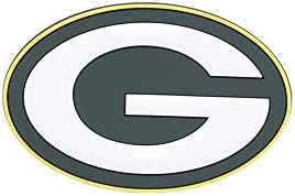 NFL Green Bay Packers Unisex Green Bay Procers PVC лого магнет, зелена, една големина