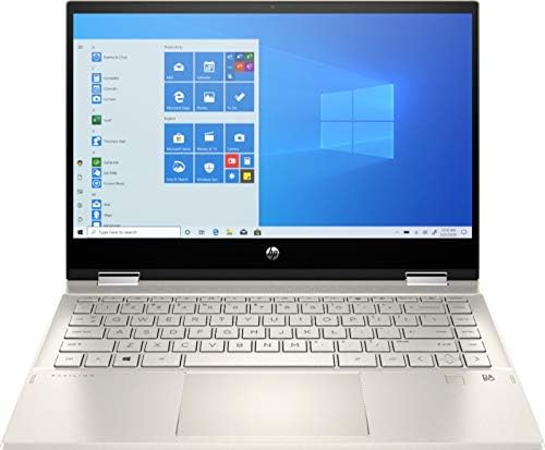 HP - Павилјон X360 2 -во -1 14 лаптоп на допир на допир - Intel Core i5 - 8 GB меморија - 256 GB SSD - топло злато - 14M -DW1023DX