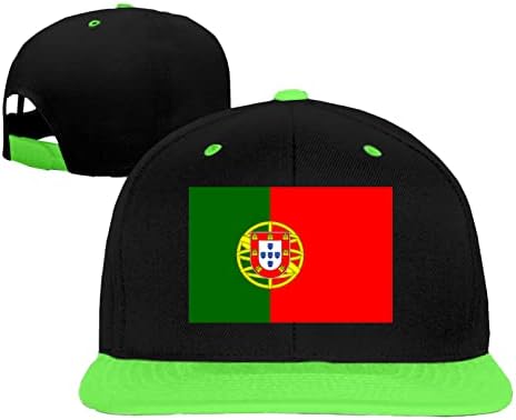 Хифенли Португалија Знаме Хип Хоп Капа Трчање Капи Момчиња Девојки Опремени Капа Бејзбол Капи
