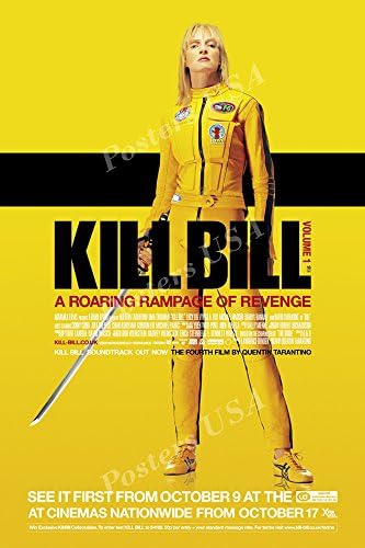 Постери во САД Убијте Бил Вол. 1 филм за постелнина за филмови - Mov299)