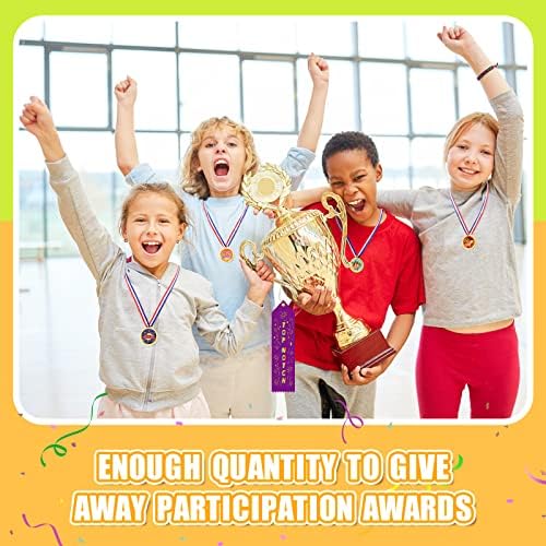 Медал за награда за победник и панделки за награди за деца кои учествуваат со панделки за пластични медали за награди за деца