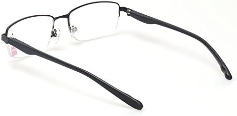 Прогресивни чаши за читање на повеќе фокусирање Метални полуфражни очила