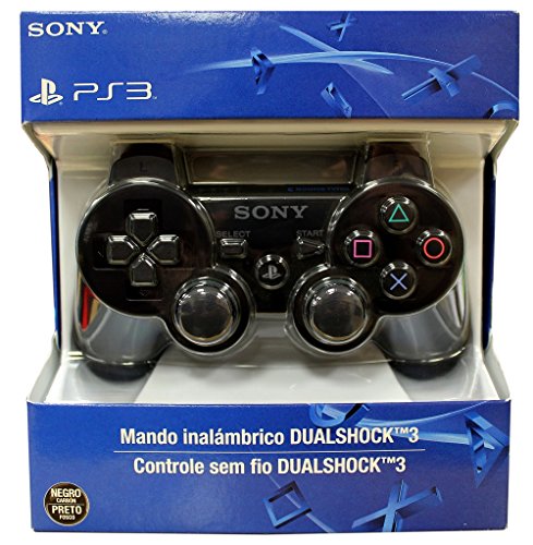 PlayStation 3 Црна Dualshock Контролер-Шпански/Португалски Пакување