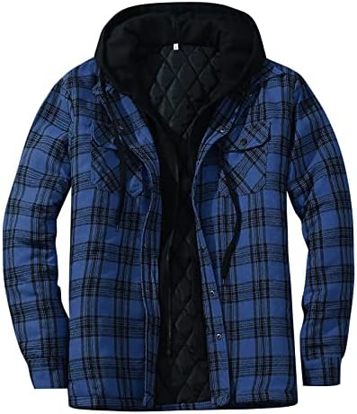 iopqo надолу дуксери за мажи есен и зимска мода обичен карид памучен џеб со качулка тока тока патент пулвер мажи