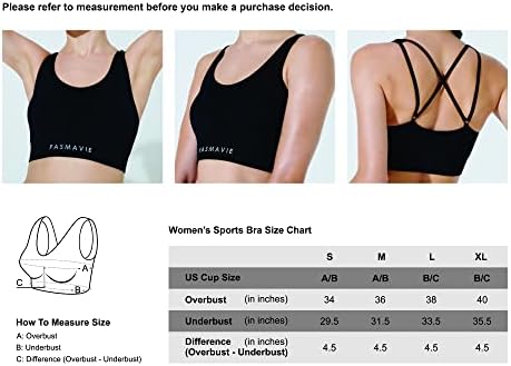 Fasmavie Women's Leansled Redication постави меки затегнати воздушни не-видени полиамид активна облека за теретана јога тркачки бек
