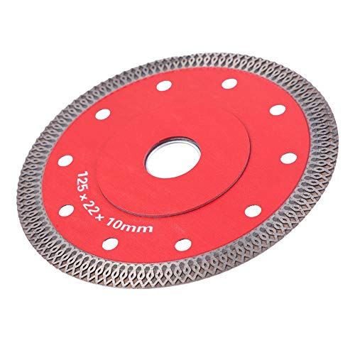 Дисмант керамички сечење диск со црвена пила за сечење на сечилото