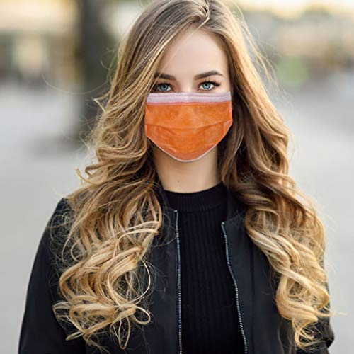 Портокалово црни маски за еднократна употреба 50 пакување сино за еднократна употреба маски за лице за еднократна употреба_маска за