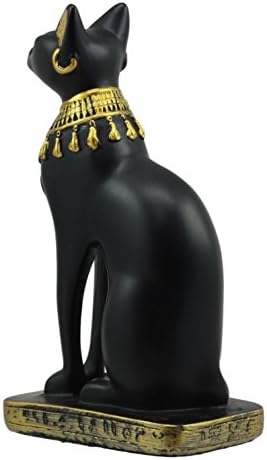 Подароци и декор Еброс Мала египетска класична божица статуа 5 „Високи богови на Египетско божество Убасти Баста мачка фигура