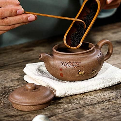 Wionc чај сад Виолетова глина филтер чајник од чајник сурова руда рачно изработена чај постави подароци 260 мл кунг фу чај