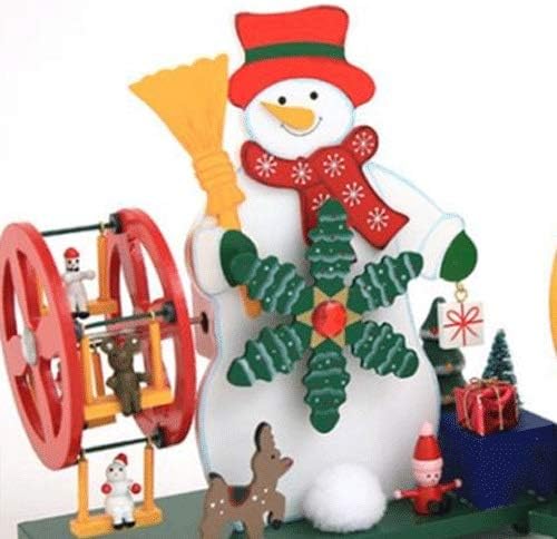 SXDS Божиќ Снежан Снежен Небото во облик на дрва во форма на таблети Декорација на новогодишна кутија креативна декорација