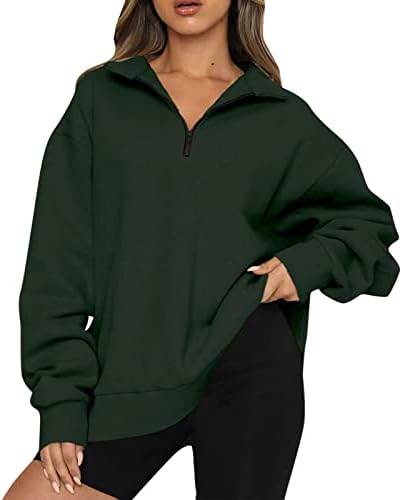 Zpervoba halen alive zip pullover преголем долги ракави четвртина од поштенски патент, обичен трендовски тинејџерски девојки y2k облека