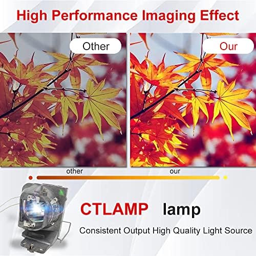 Ctlamp A+ квалитет Sp.78B01GC01 / BL-FP220B Заменски проектор за ламба со сијаличка со куќиште компатибилно со Optoma EH400 EH400+ W400 W400+