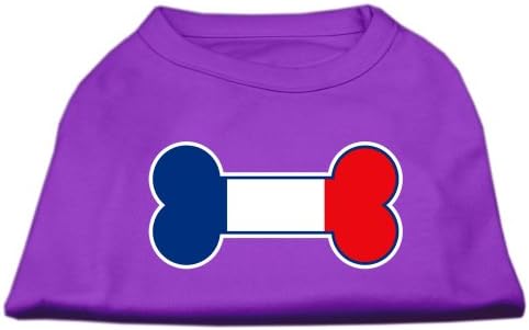 Мираж миленичиња производи во форма на коска во форма на француски екран за печатење кошули Виолетова м