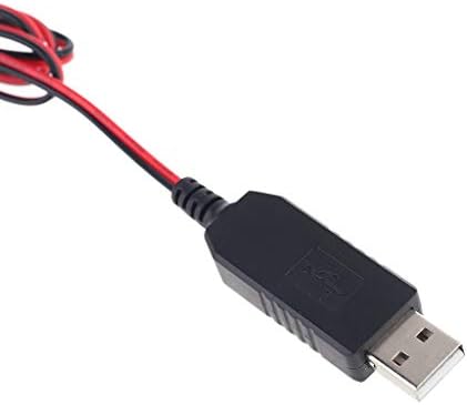 Diarypiece LR6 AA Eliminator Eliminator, 300cm USB кабел за напојување, AA батерии за радио електрична играчка LED лента за