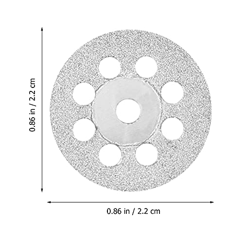 Ultechnovo стакло вежба битови 12 парчиња 22мм дијамантски отсечени тркала алатка за мандери за ротациони алатка стакло за сечење на плочки отсечени