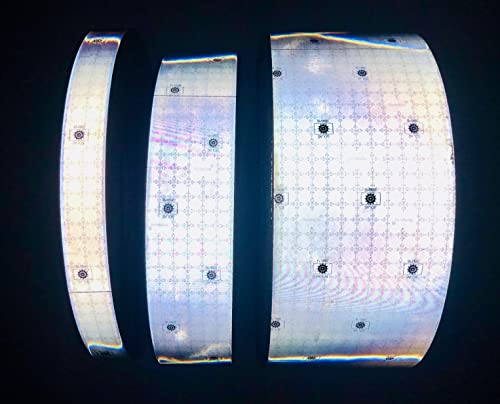 Оралит Солас шие на ткаенина најсветлиот материјал на пазарот USCG одобрена рефлексивна лента орафол