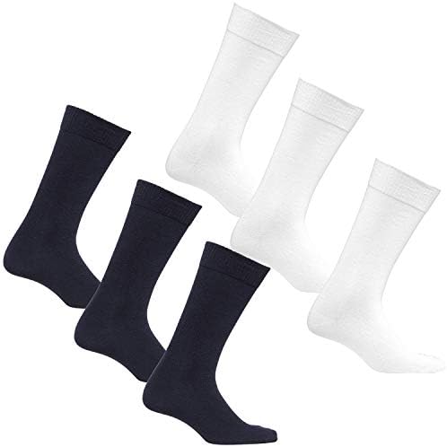 Дијабетични чорапи за мажи со шеќер без шеќер - максимизирајте ја циркулацијата и удобноста - 6 пара