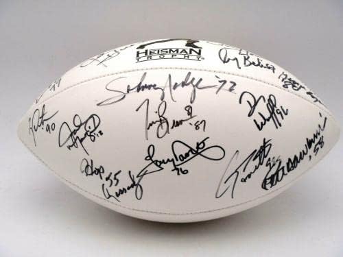 2012 Хајсман Трофеј потпиша фудбал 19 автограми PSA/DNA Manziel Dorset +++ - NFL автограмирани разни предмети