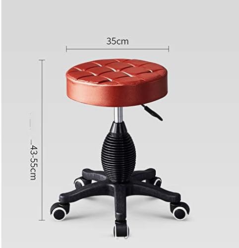 SJYDQ вртливата столица столче прилагодлива висина, хидраулична метална столица со тешка должност за кујна, салон, бар, канцеларија,