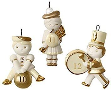 Денови за минијатурни украси на Hallmark Keepsake 10-12 12 Мали денови на Божиќ година