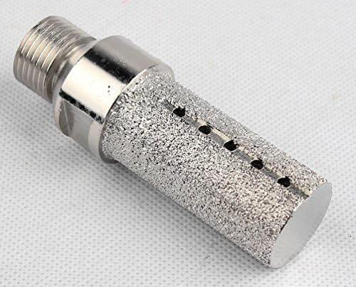 1 -инчен вакуум засаден дијамантски бит за камен со камен со 1/2 нишка за гас