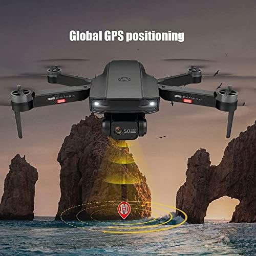 Stseeace GPS дрон со 6K камера, 5GHz WiFi FPV RC Quadcopter со GPS интелигентно враќање, мотор без четка, следете ме, еден клуч за контрола/слетување