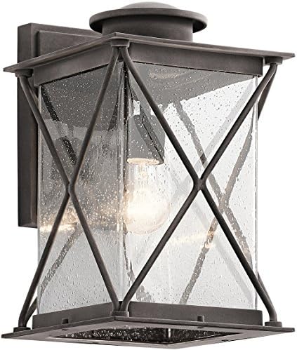 Кихлер Аргиле 15 1 светло на отворено wallид светло со чисто семено стакло во исушена цинк