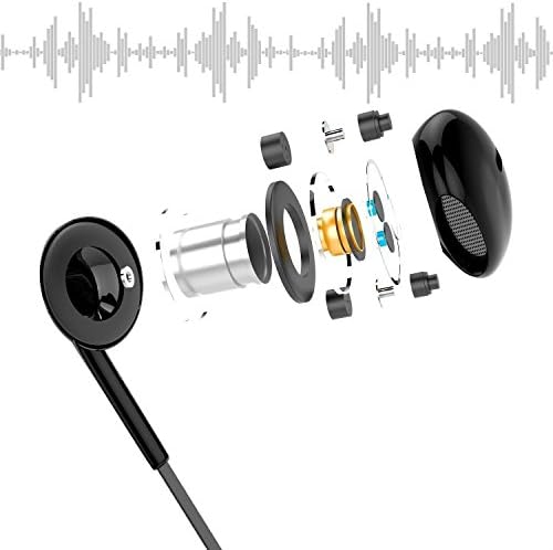 3 Пакет Поттик+ Слушалки Слушалки Слушалки 3,5 мм Жични Слушалки | Стерео Звучна Бучава Изолирање Слушалки Со Вграден Микрофон Вградена Контрола