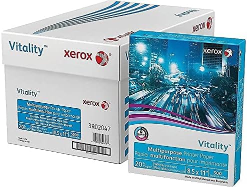 Xerox 3R02047 Vitality Multipurse Printer Haper, 8 1/2 x 11, бело, 5.000 чаршафи/CT
