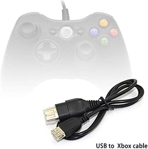 Mntt Кабел Конверзија Линија, Црна Анти-Заглавување Женски За Xbox Адаптер КАБЕЛ USB Домашна Канцеларија Игра