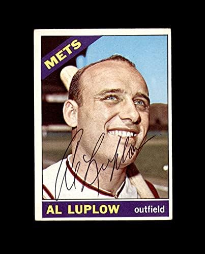 Ал Луплоу Хард потпиша во 1966 година Топс Newујорк Метс Автограм