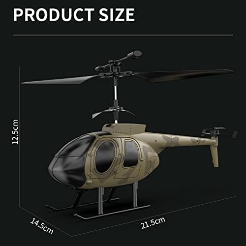 Goolrc RC хеликоптер далечински управувач со хеликоптер играчки за момчиња 2,4GHz RC Drone Remote Contain Plane Gyro стабилизација RC Airplane