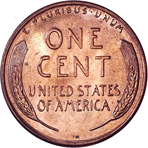 1958 година Линколн пченица цент 1C брилијантно нециркулирано