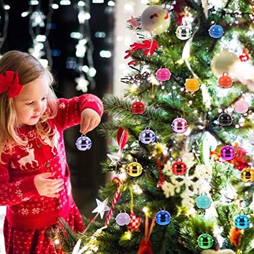 20 парчиња Божиќни Метални Ѕвона Во Боја Прекрасни Материјали За БЕЛ САМ Рачно Изработен Домашен Декор За Забава За Прослава
