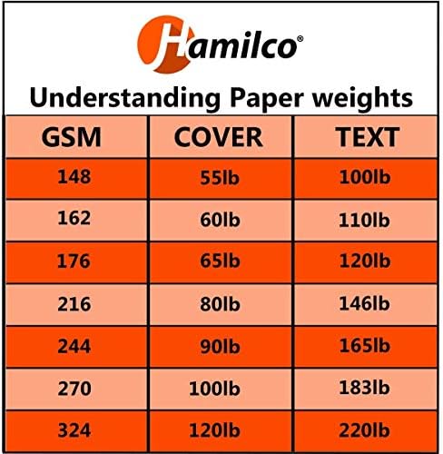 HAMILCO White Cardstock Scrapbook Haper 12x12 65lb картичка - 25 пакет