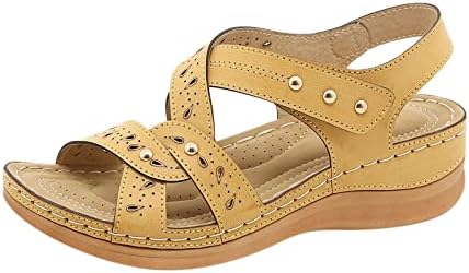 Гладијатор Сандали за жени, жени летни клинови сандали гроздобер римски чевли на глуждот лента за обични сандали за дами