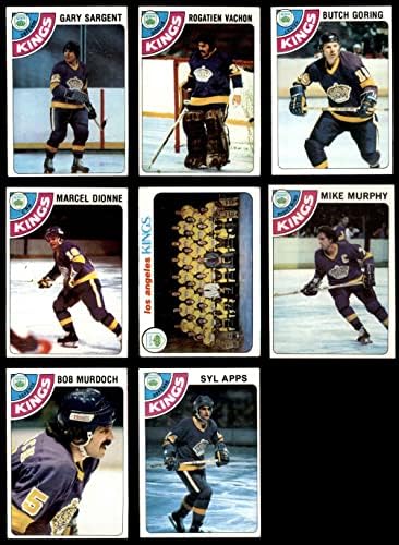 1978-79 Тим на Топс Лос Анџелес Кингс го постави Лос Анџелес Кингс-хокеј VG/EX+ Кингс-хокеј
