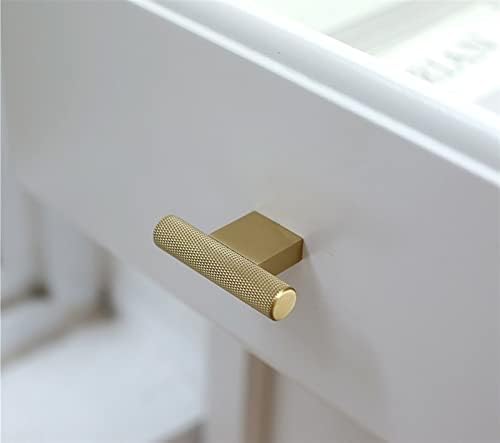 Груни злато ножено текстурирано едноставен кујнски кабинет копчиња и рачки фиоки влече копчиња за спална соба месинг кабинет хардвер