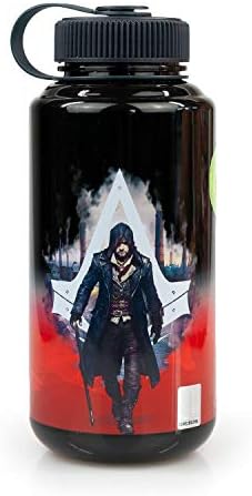 Assassin's Creed Official Limited Edition Fitness and Parkou Parkour Water Shoth, 28oz