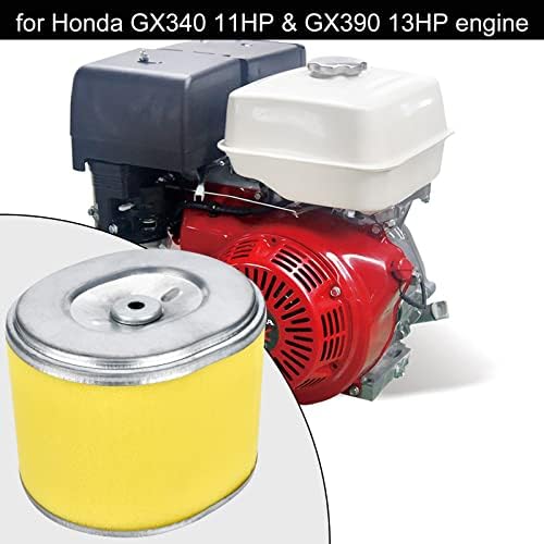 Заменски филтер за воздух компатибилен со Honda GX340 GX390 11HP 13HP мотор17210-ZE3-505 17210-ZE3-010