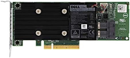Контролер за складирање на Dell - 8 канал - SATA 6GB/S/SAS 12 GB/S - 12 GBIT/S - RAID 0, 1, 5, 6, 10, 50, 60 - PCIE 3.1 X8 - За PowerEdge R440,