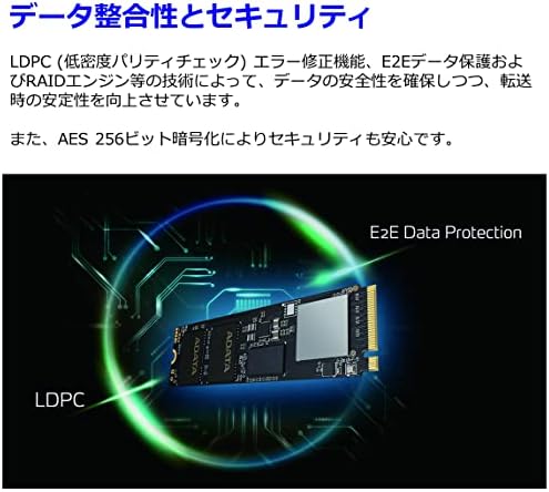 АДАТА APSFG-512GCSEC Premier SSD NVME M.2 PCIE 4.0 со операција HeatSink 512GB PS5 Потврдена максимална континуирана брзина