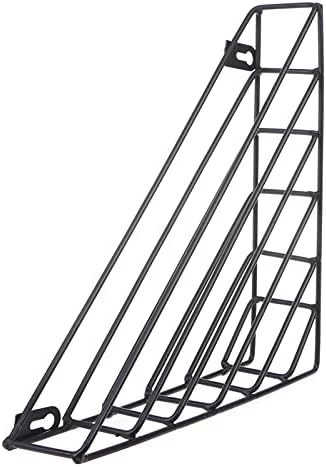 Организатор на држачи на списание Онила 1 парчиња геометриска форма железо списание за складирање на решетката за закачување на корпа за