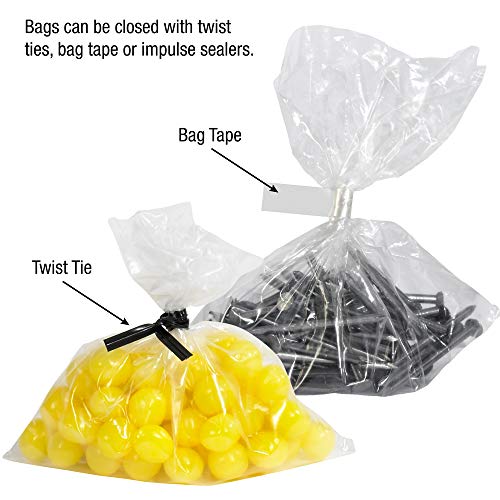 Гај со поли торба 30 x 30, 4 милји тешки рамни отворени пластични поли полиња