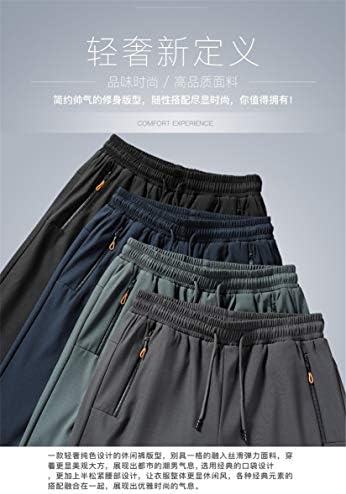 Атлетични панталони за мажи со џемпери на Ангонгивел за теретана за вежбање со џогирање со џебови со џебови