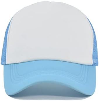 Unisex бејзбол капа мрежа назад бејзбол сонце капа за камиони прилагодливи предвремени капи за жени мажи тинејџерски момчиња девојчиња
