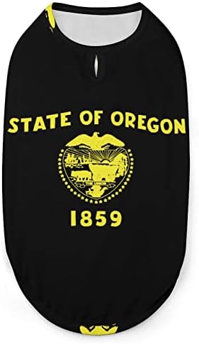Знаме на Орегон Држава кучиња елек пуловер миленичиња џемпер за кучиња облека за кучиња за мали средни кучиња и мачки l