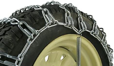 Продавницата РОП | 2 Пар за ланец на гуми за врски за Торо 16X7.5x8 пред и 26x12x12 трактор за задна гума