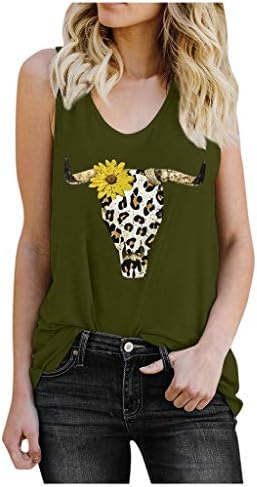 Голем висок врвен женски обичен сончоглед леопард печати краток ракав за блуза со врата на врвови со памук спандекс камиони
