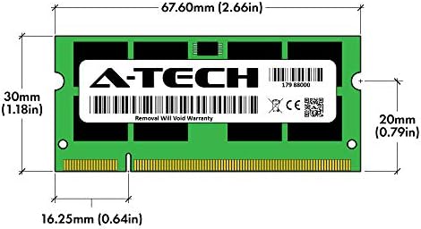 A-Tech 2GB RAM меморија за HP Presario CQ60 | DDR2 800MHz SODIMM PC2-6400 200-PIN не-ECC модул за надградба на меморија